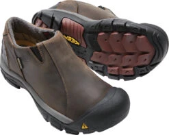 'Keen Outdoor' Men's Brixen Low 200GR WP Slip On - Slate Black / Madder Brown -Cheap Clothing Store 1002269 PPS large 1024x1024@2x