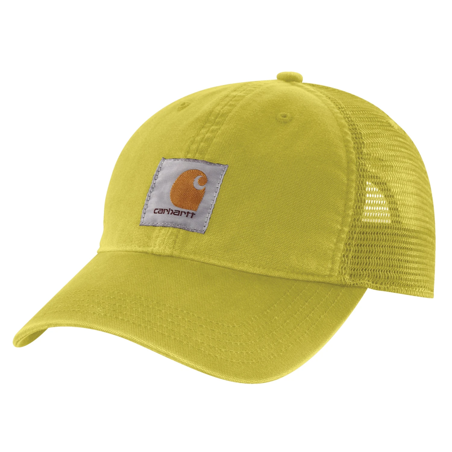'Carhartt' Men's Adjustable Canvas Mesh-Back Cap - Warm Olive 1 'Carhartt' Men's Adjustable Canvas Mesh-Back Cap - Warm Olive