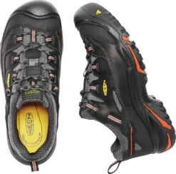 'Keen Utility' Men's Braddock Low Steel Toe - Black / Grey / Orange -Cheap Clothing Store 1011244 PLD med 1024x1024@2x