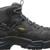 'Keen Utility' Men's Braddock Mid EH WP Soft Toe - Black / Grey / Blue