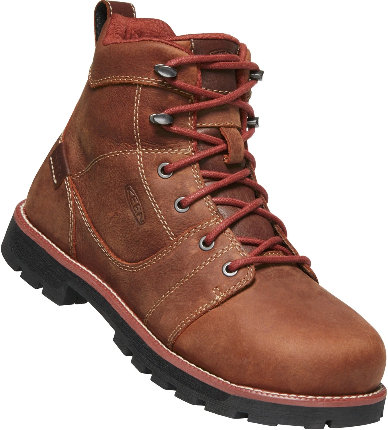 'Keen Utility' Women's 6" Seattle WP Safety Toe - Gingerbread / Black 2 'Keen Utility' Women's 6" Seattle WP Safety Toe - Gingerbread / Black - Image 2