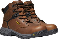 'Keen Utility' Men's 6" Chicago ESD Carbon Toe - Tobacco / Black -Cheap Clothing Store 1024190 PLA large 1024x1024@2x