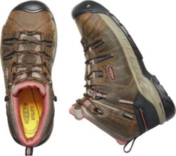 'Keen Utility' Women's Flint II EH WP Mid Hiker - Cascade Brown / Brick Dust -Cheap Clothing Store 1025246 PLD large 1024x1024@2x