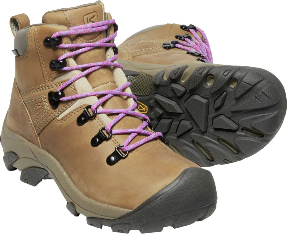 'Keen Outdoor' Women's Pyrenees WP Mid Hiker - Safari / English Lavender 5 'Keen Outdoor' Women's Pyrenees WP Mid Hiker - Safari / English Lavender - Image 5