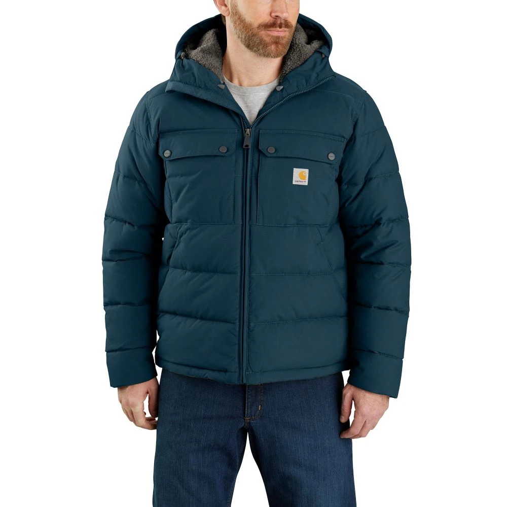'Carhartt' Men's Montana Loose Fit Insulated Jacket-Level 4 Extreme Warmth Rating - Night Blue 1 'Carhartt' Men's Montana Loose Fit Insulated Jacket-Level 4 Extreme Warmth Rating - Night Blue