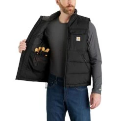 'Carhartt' Men's Montana Loose Fit Insulated Vest - Black -Cheap Clothing Store 105475 N04 AVR MF22 b 1024x1024@2x