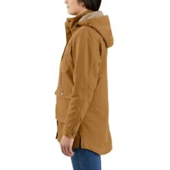 'Carhartt' Women's Washed Duck Coat - Carhartt Brown -Cheap Clothing Store 105512 BRN AVR WF22 b 1024x1024@2x