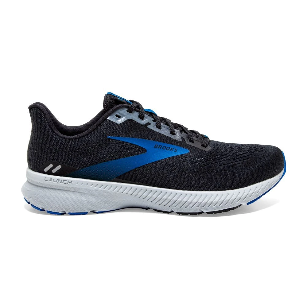 'Brooks' Men's Launch GTS 8 - Black / Grey / Blue 1 'Brooks' Men's Launch GTS 8 - Black / Grey / Blue