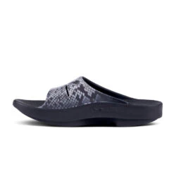 'OOFOS' Women's OOahh Slide Limited Edition - Black / Snake -Cheap Clothing Store 1103SNAKE shot4 1024x1024@2x
