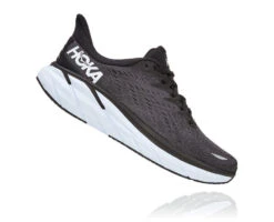'HOKA' Men's Clifton 8 - Black / White -Cheap Clothing Store 1119393 BWHT 2 1024x1024@2x