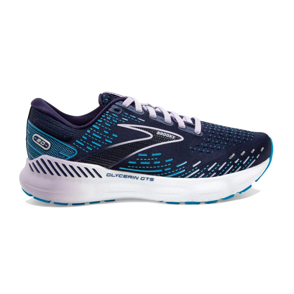'Brooks' Women's Glycerin GTS 20 - Peacoat / Ocean / Pastel Lilac 1 'Brooks' Women's Glycerin GTS 20 - Peacoat / Ocean / Pastel Lilac