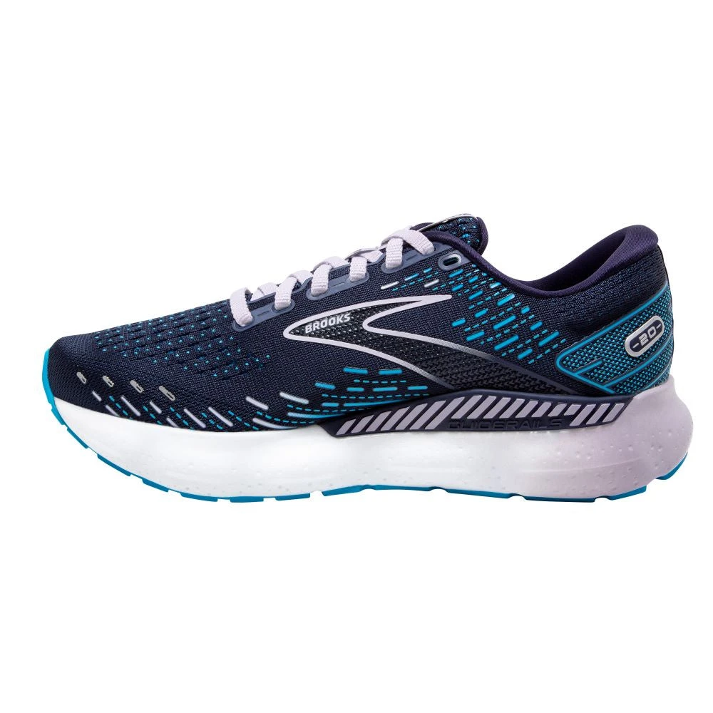 'Brooks' Women's Glycerin GTS 20 - Peacoat / Ocean / Pastel Lilac 6 'Brooks' Women's Glycerin GTS 20 - Peacoat / Ocean / Pastel Lilac - Image 6