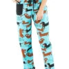 'Lazy One' Women's Long To Be Around You PJ Pant - Blue