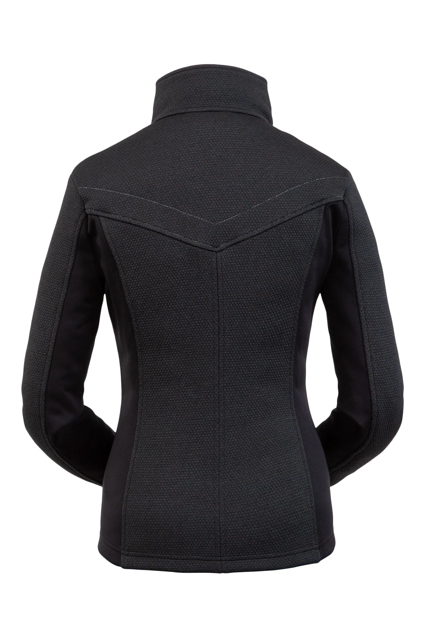 'Spyder' Women's Encore Fleece Jacket - Black 2 'Spyder' Women's Encore Fleece Jacket - Black - Image 2