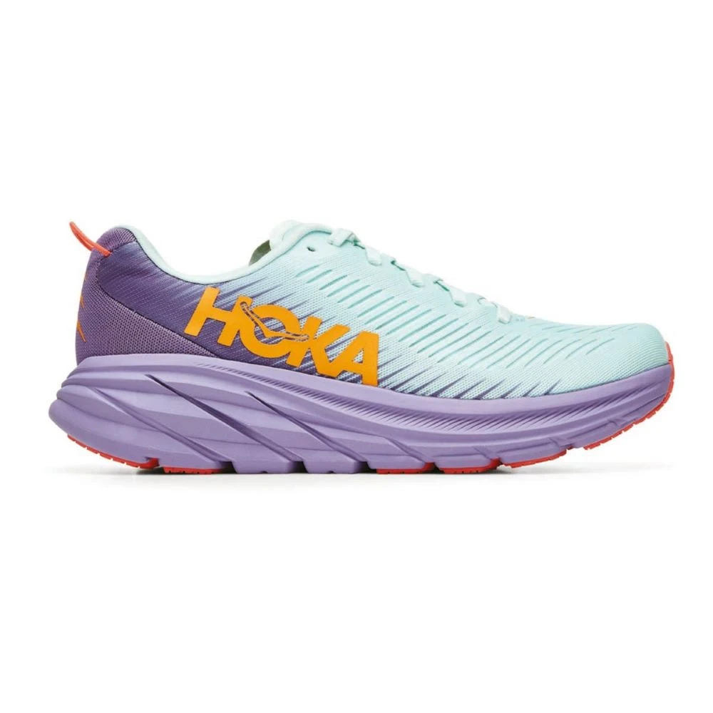 'HOKA' Women's Rincon 3 - Blue Glass / Chalk Violet 4 'HOKA' Women's Rincon 3 - Blue Glass / Chalk Violet - Image 4
