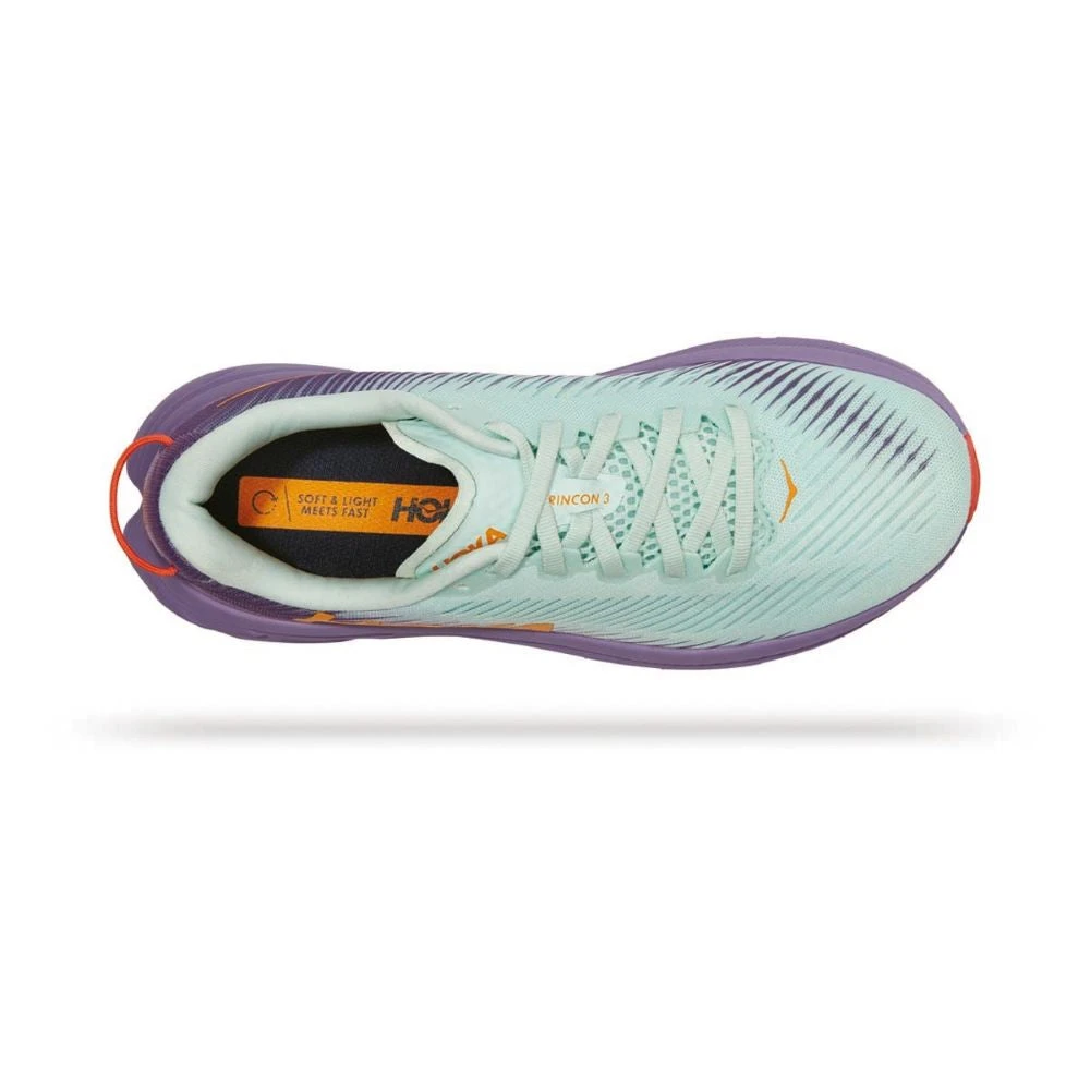 'HOKA' Women's Rincon 3 - Blue Glass / Chalk Violet 2 'HOKA' Women's Rincon 3 - Blue Glass / Chalk Violet - Image 2