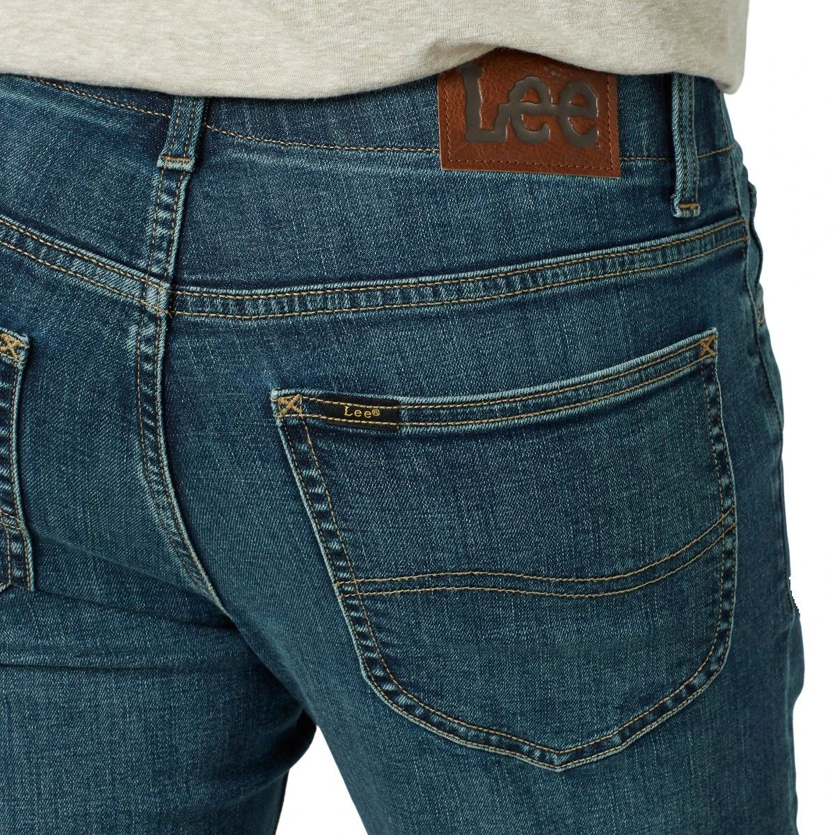 'Lee' Men's Extreme Motion Regular Fit Straight Leg - Cromwell 5 'Lee' Men's Extreme Motion Regular Fit Straight Leg - Cromwell - Image 5