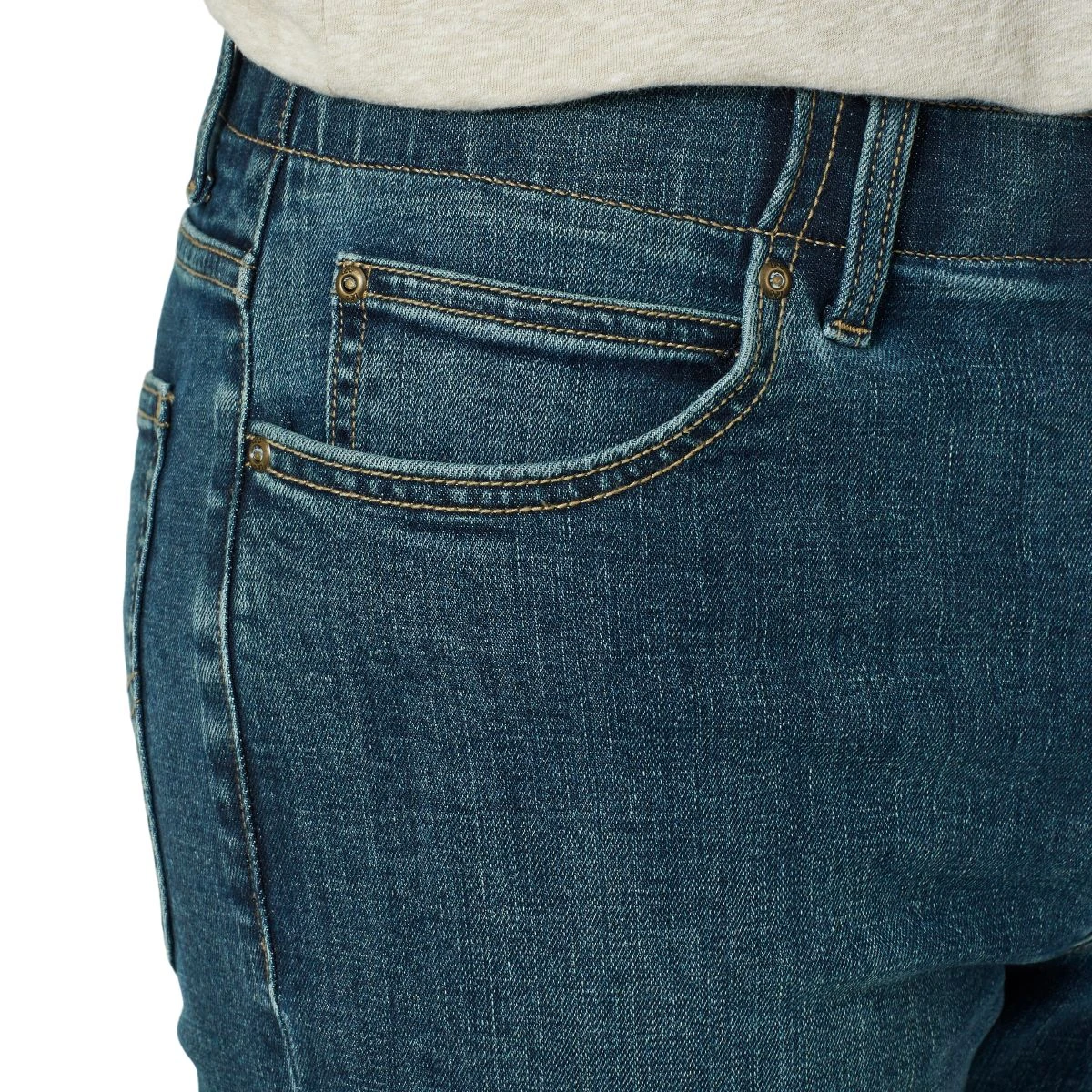 'Lee' Men's Extreme Motion Regular Fit Straight Leg - Cromwell 7 'Lee' Men's Extreme Motion Regular Fit Straight Leg - Cromwell - Image 7