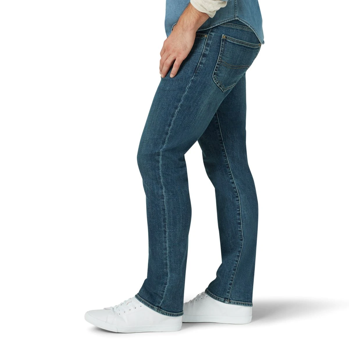 'Lee' Men's Extreme Motion Regular Fit Straight Leg - Cromwell 3 'Lee' Men's Extreme Motion Regular Fit Straight Leg - Cromwell - Image 3