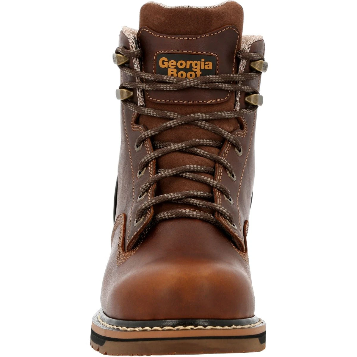 'Georgia Boot' Men's 6" Amp LT Edge EH WP Soft Toe - Brown 4 'Georgia Boot' Men's 6" Amp LT Edge EH WP Soft Toe - Brown - Image 4