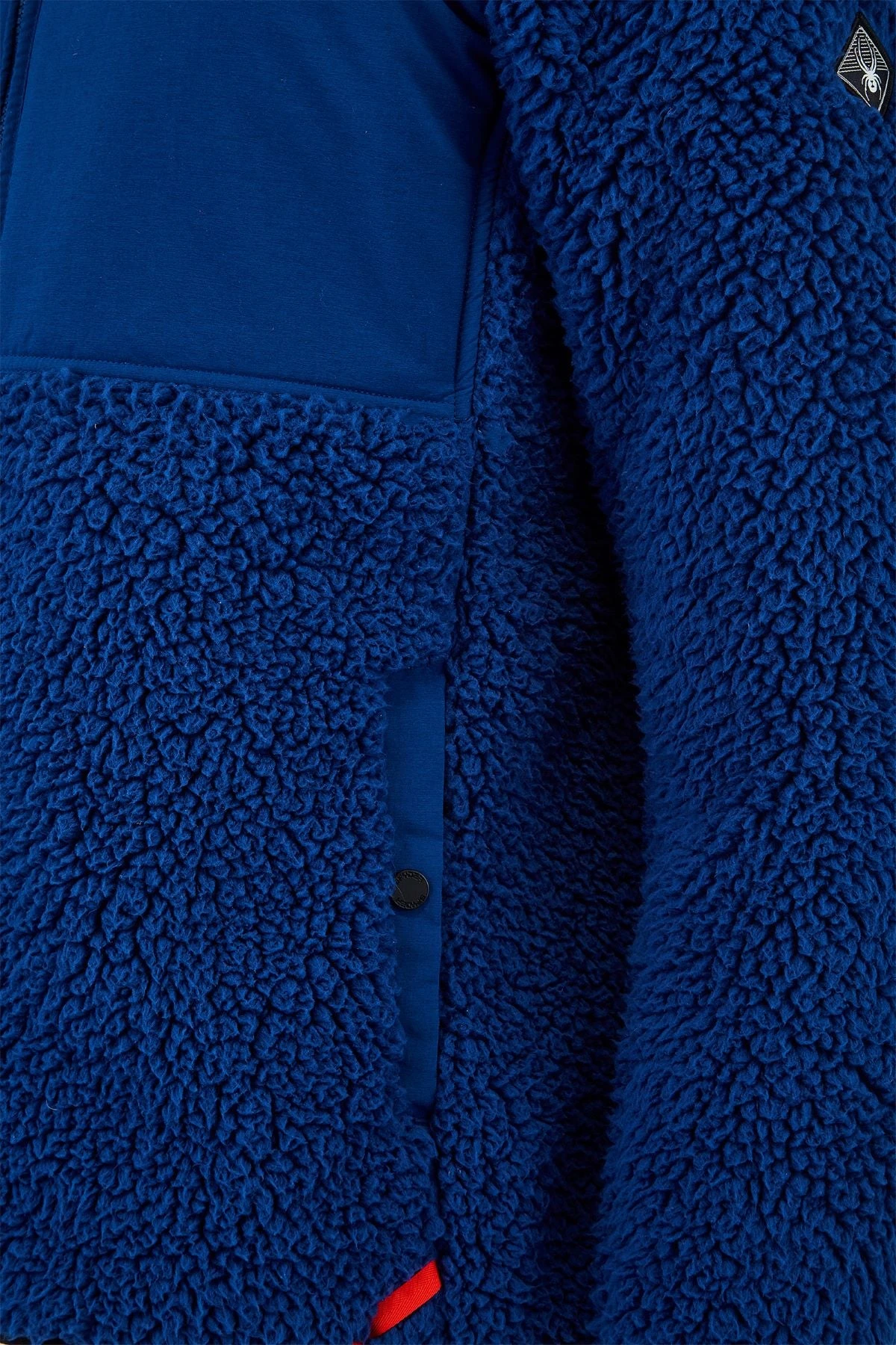 'Spyder' Men's Boulder Fleece Jacket - Abyss 4 'Spyder' Men's Boulder Fleece Jacket - Abyss - Image 4