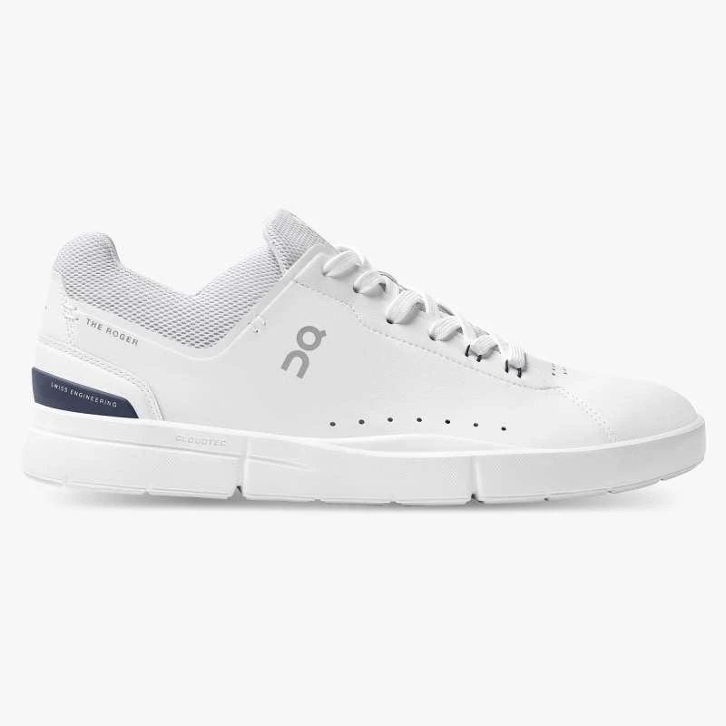 'On Running' Men's THE ROGER Advantage 1 Tennis Sneaker - White / Ink 1 'On Running' Men's THE ROGER Advantage 1 Tennis Sneaker - White / Ink
