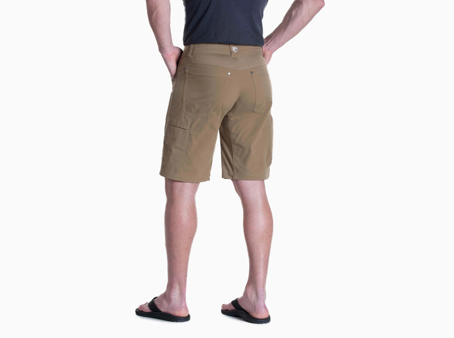 'Kuhl' Men's 10" Radikl™ Short - Dark Khaki 3 'Kuhl' Men's 10" Radikl™ Short - Dark Khaki - Image 3