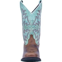 'Laredo' Women's 11" Anita Western Square Toe - Brown / Turquoise 10 'Laredo' Women's 11" Anita Western Square Toe - Brown / Turquoise -Cheap Clothing Store 5607 5 1024x1024@2x