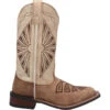 'Laredo' Women's 11" Kite Days Western Square Toe - Tan / Brown