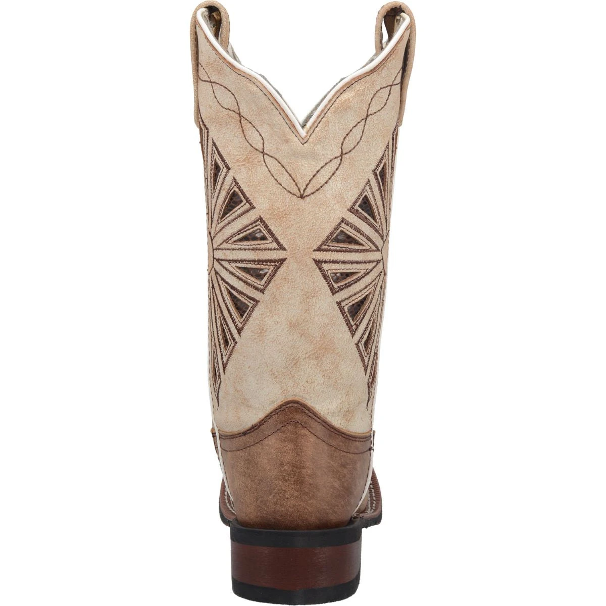 'Laredo' Women's 11" Kite Days Western Square Toe - Tan / Brown 5 'Laredo' Women's 11" Kite Days Western Square Toe - Tan / Brown - Image 5