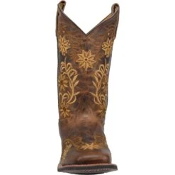'Laredo' Women's 11" Secret Garden Western Square Toe - Brown 9 'Laredo' Women's 11" Secret Garden Western Square Toe - Brown -Cheap Clothing Store 5822 5 1024x1024@2x