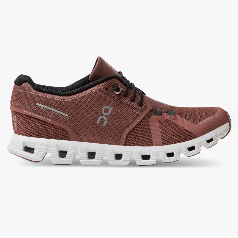 'On Running' Women's Cloud 5 - Rust / Black 1 'On Running' Women's Cloud 5 - Rust / Black