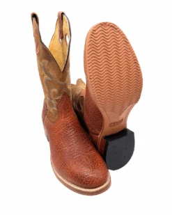 'Boulet' Men's 12" Western Round Toe - Utta Whisky / Grizzly Tan -Cheap Clothing Store 63275 1024x1024@2x