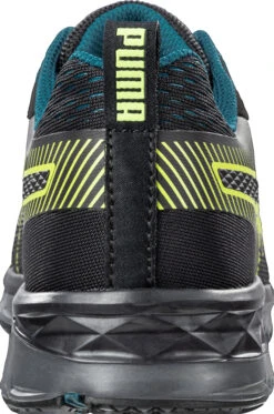 'Puma' Women's Fuse Knit Motion Protect EH Low Comp Toe - Black / Green -Cheap Clothing Store 643935 FUSE KNIT BLACK WNS LOW back 1024x1024@2x