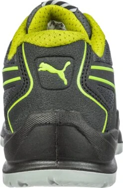 'Puma' Women's Fuse TC Low ESD Steel Toe - Black / Lime Green -Cheap Clothing Store 644105 FUSE TC GREEN WNS LOW 205 back 1024x1024@2x