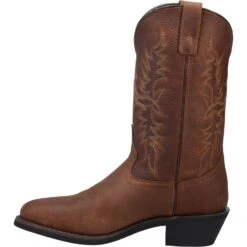 'Laredo' Men's 12" Saw Mill Western Round Toe - Brown -Cheap Clothing Store 68494 3 1024x1024@2x