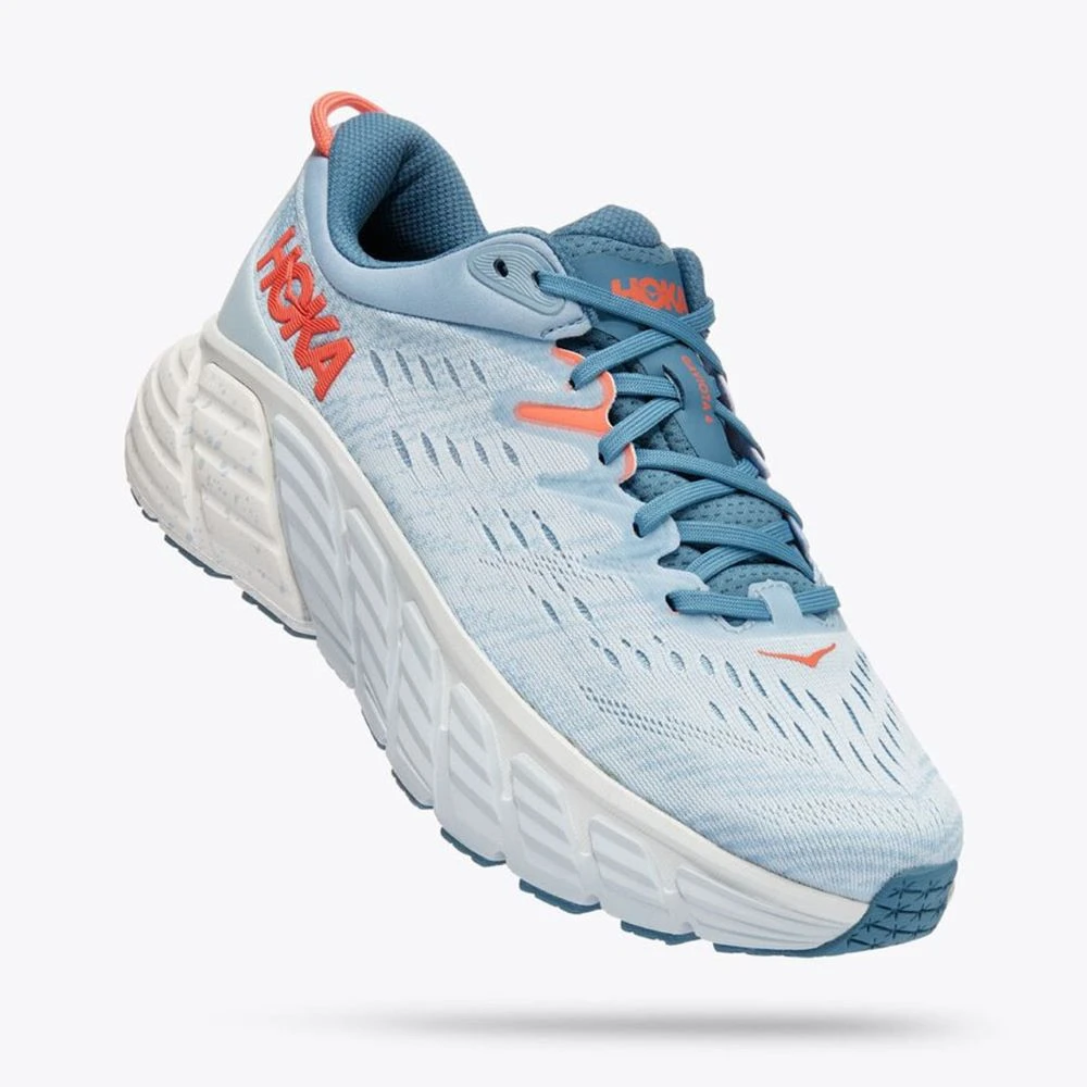 'HOKA' Women's Gaviota 4 - Blue Fog / Plein Air (Wide) 1 'HOKA' Women's Gaviota 4 - Blue Fog / Plein Air (Wide)