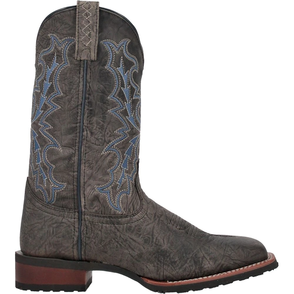 'Laredo' Men's 11" Winfield Western Square Toe - Grey 1 'Laredo' Men's 11" Winfield Western Square Toe - Grey