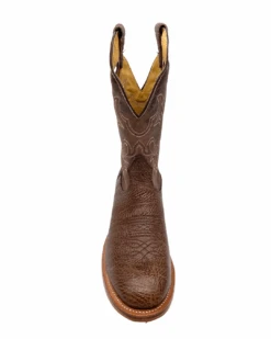 'Boulet' Men's 12" Roper Western Round Toe - Shoulder Noce Taurus / Organza Brown -Cheap Clothing Store 82093 1024x1024@2x
