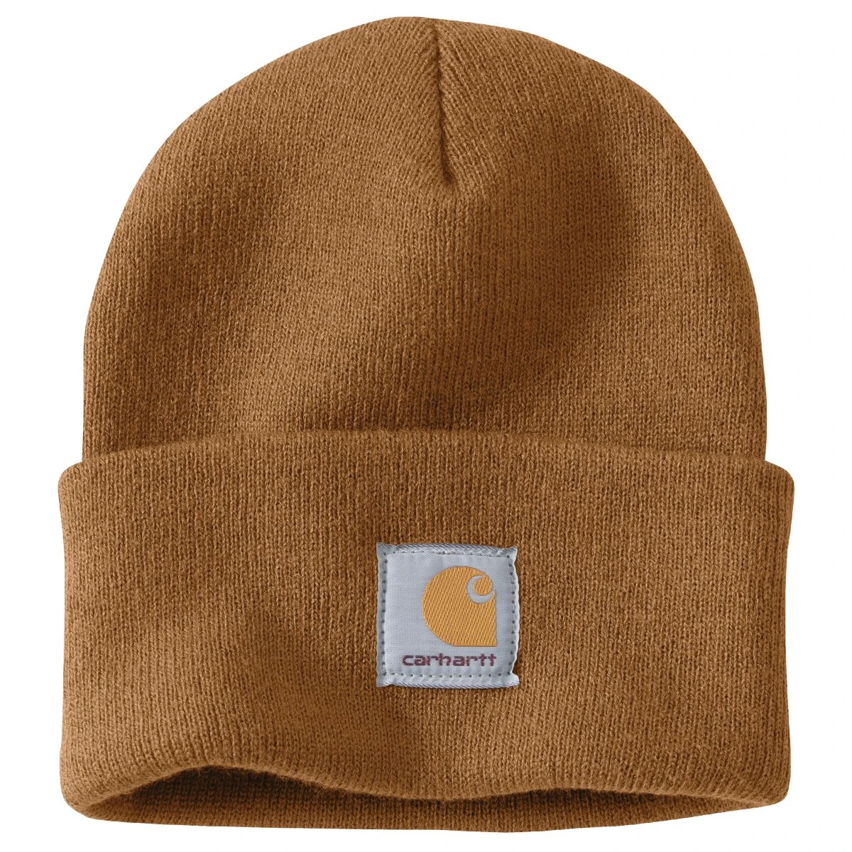'Carhartt' Acrylic Watch Knit Hat - Carhartt Brown 1 'Carhartt' Acrylic Watch Knit Hat - Carhartt Brown
