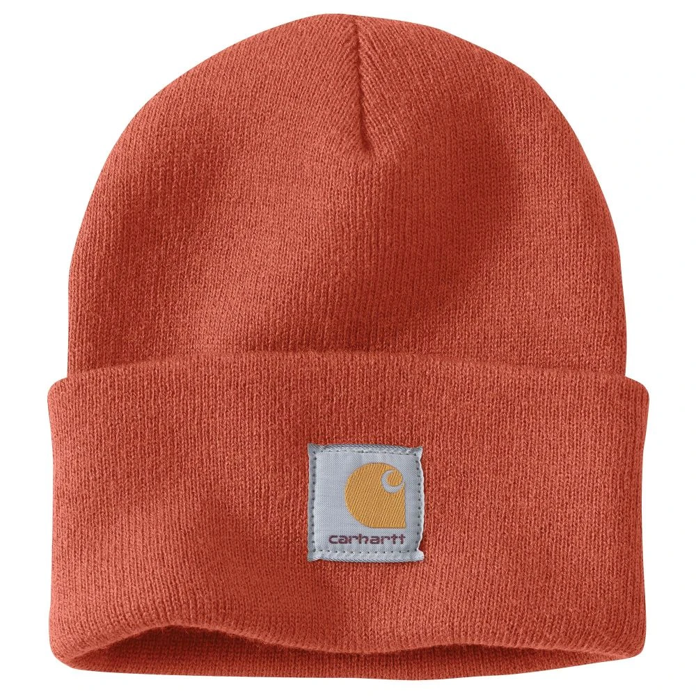 'Carhartt' Acrylic Watch Knit Hat - Desert Rose 1 'Carhartt' Acrylic Watch Knit Hat - Desert Rose