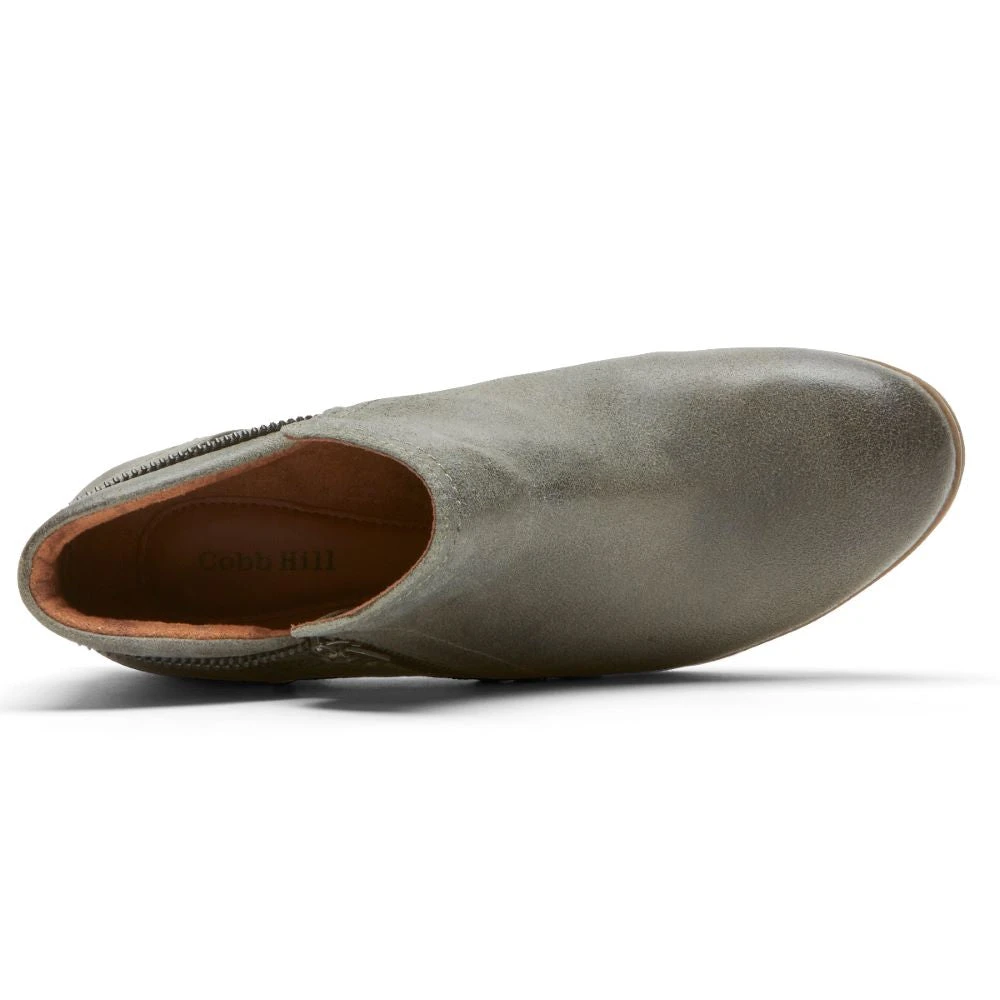 'Cobb Hill' Women's Crosbie Bootie - Dusty Olive 2 'Cobb Hill' Women's Crosbie Bootie - Dusty Olive - Image 2