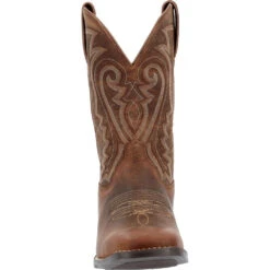 'Durango' Men's 11" Westward Square Toe - PRAIRIE BROWN -Cheap Clothing Store DDB0342 front 1024x1024@2x