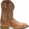 'Double H' Men's 11" Aberdeen EH SR Western Work - Brown