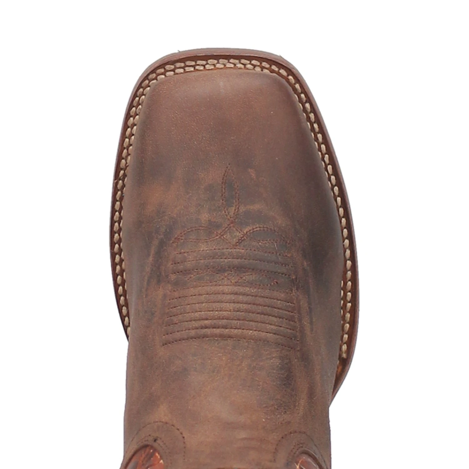 'Dan Post' Men's 13" Bullhead Western Square Toe - Rust 2 'Dan Post' Men's 13" Bullhead Western Square Toe - Rust - Image 2