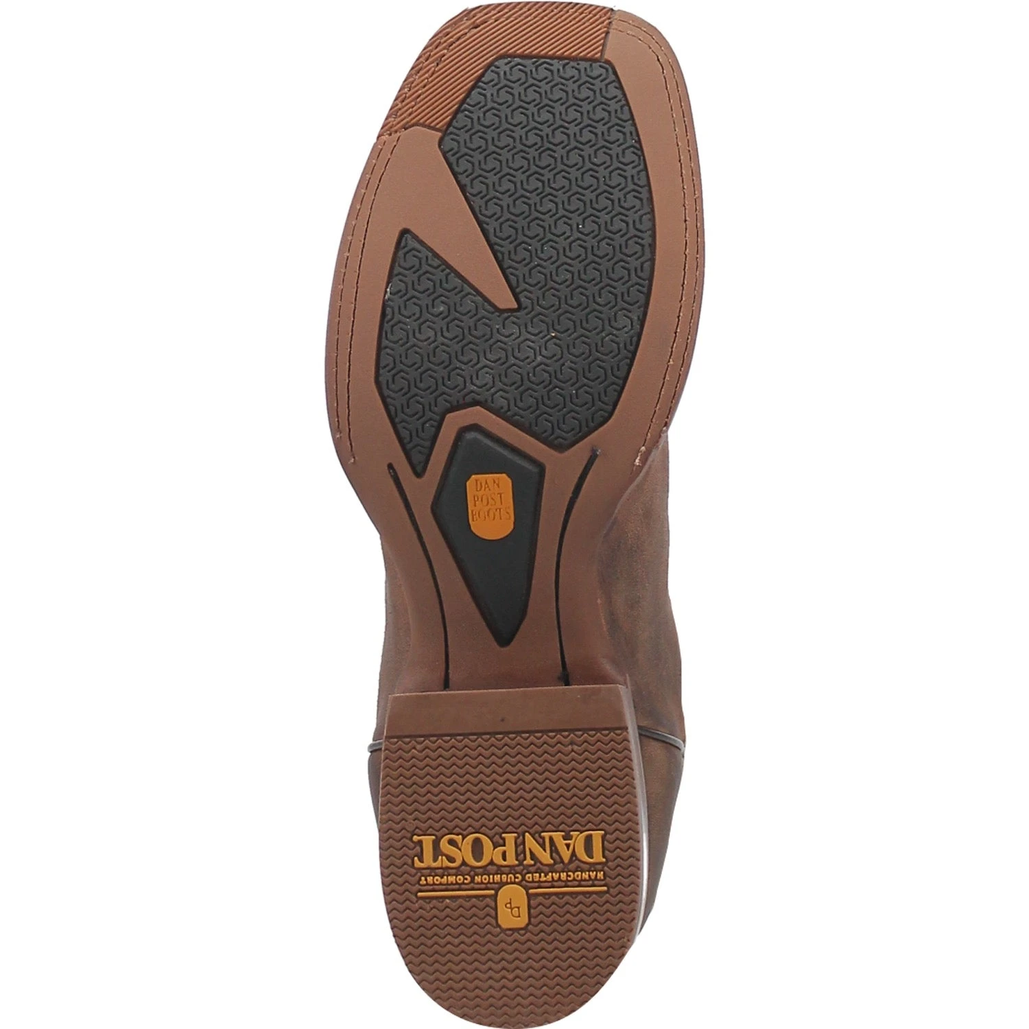 'Dan Post' Men's 13" Bullhead Western Square Toe - Rust 3 'Dan Post' Men's 13" Bullhead Western Square Toe - Rust - Image 3