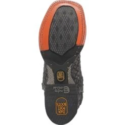 'Dan Post' Men's 12" Stanley Western Square Toe - Black -Cheap Clothing Store DP4909 7 1024x1024@2x