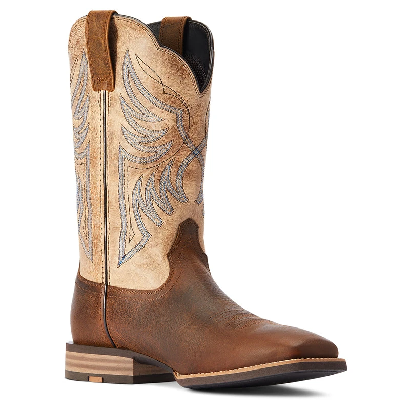 'Ariat' Men's 12" Everlite Blazin Western Square Toe - Whole Wheat / Sand Dollar 5 'Ariat' Men's 12" Everlite Blazin Western Square Toe - Whole Wheat / Sand Dollar - Image 5