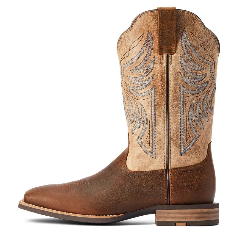 'Ariat' Men's 12" Everlite Blazin Western Square Toe - Whole Wheat / Sand Dollar 1 'Ariat' Men's 12" Everlite Blazin Western Square Toe - Whole Wheat / Sand Dollar