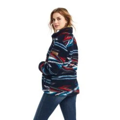 'Ariat' Women's Fleece Chimayo Jacket - Chimayo Jacquard Sherpa 5 'Ariat' Women's Fleece Chimayo Jacket - Chimayo Jacquard Sherpa -Cheap Clothing Store F22 WMS WEST 10042189 back 1024x1024@2x